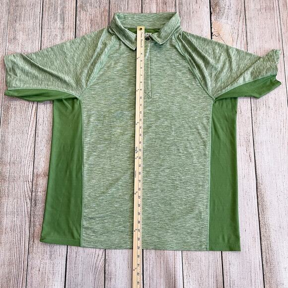 NWOT Men's Large Duluth Trading Co Henley Breezeshooter Athletic Polo - Picture 4 of 6